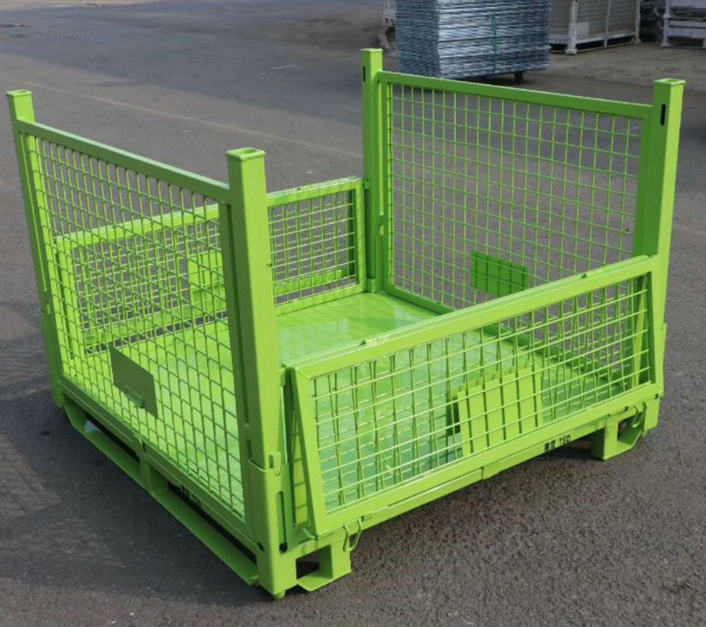 Foldable Steel Pallet Stillage Cage